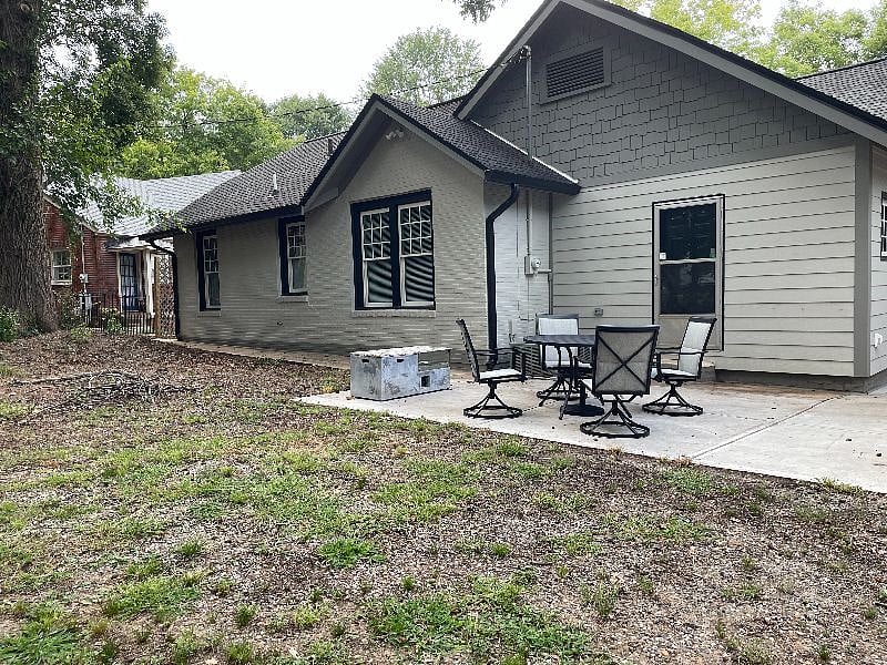 Back patio