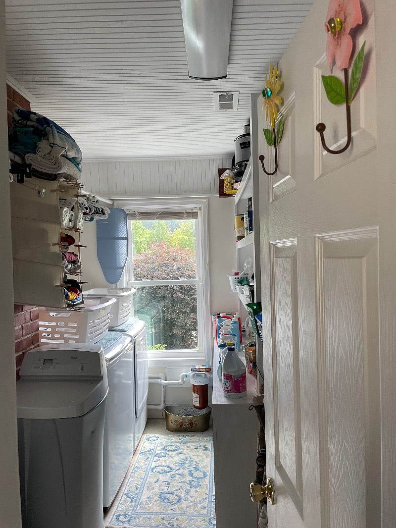 Laundry Room with storage