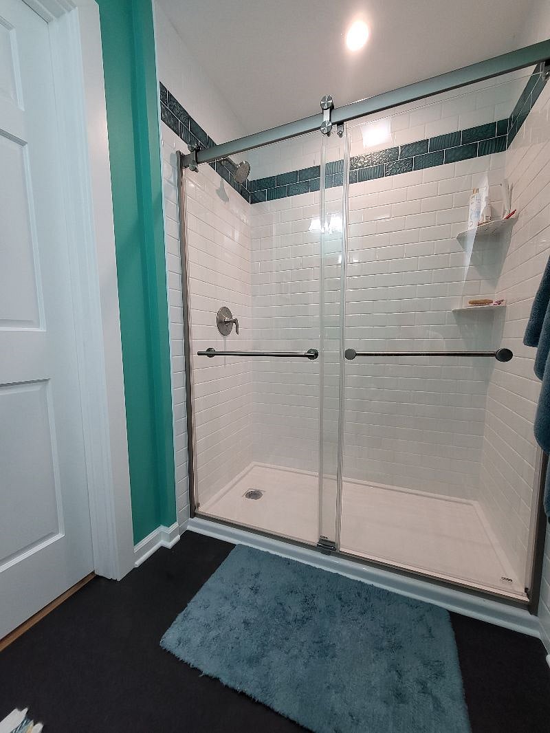 newly remodeled bathroom