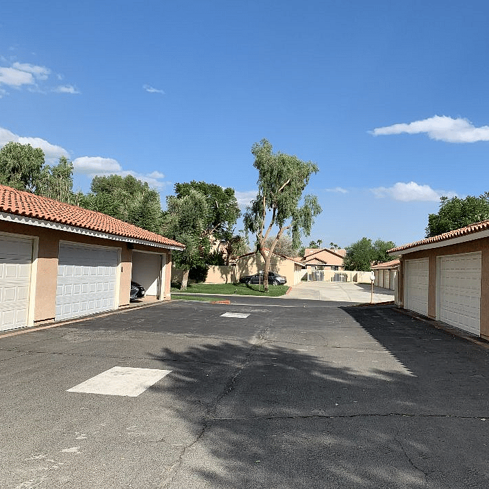 Two car garage