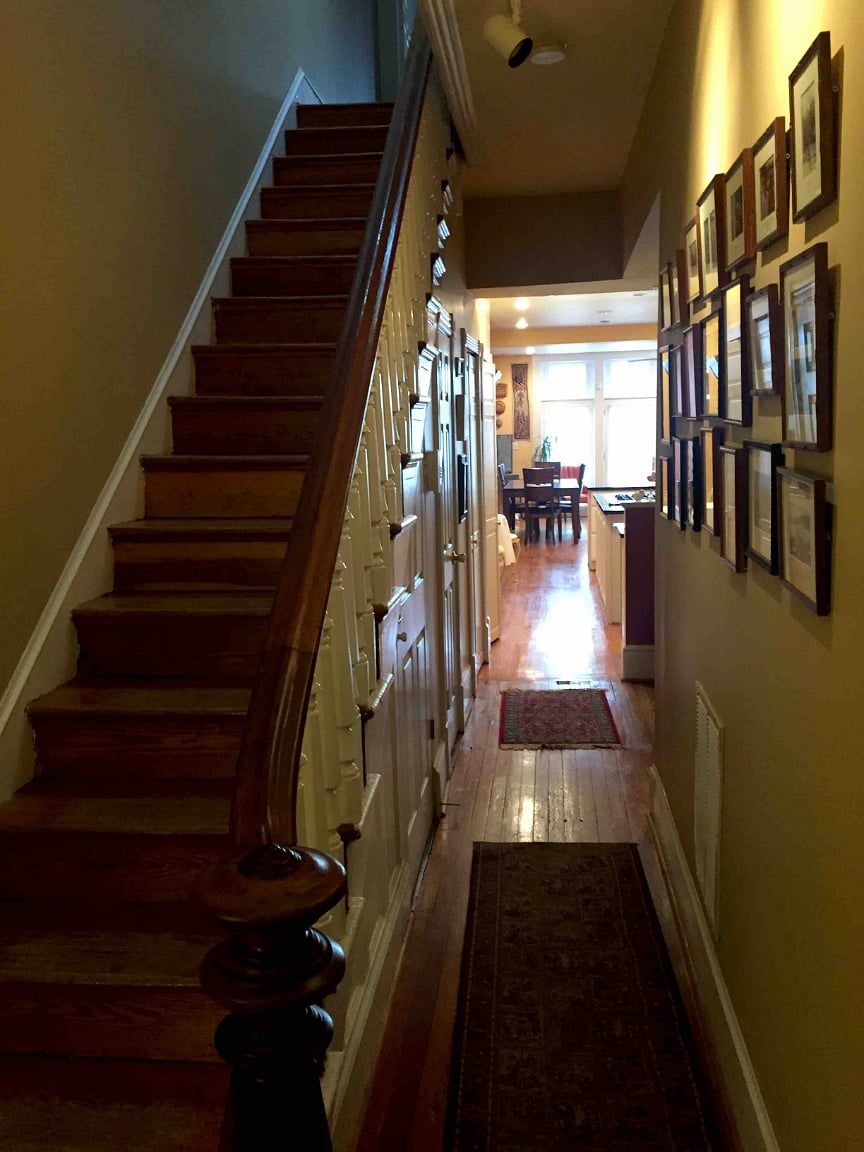 Interior as you enter the home