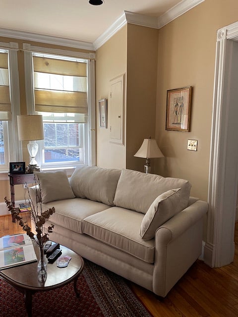 Access to living room