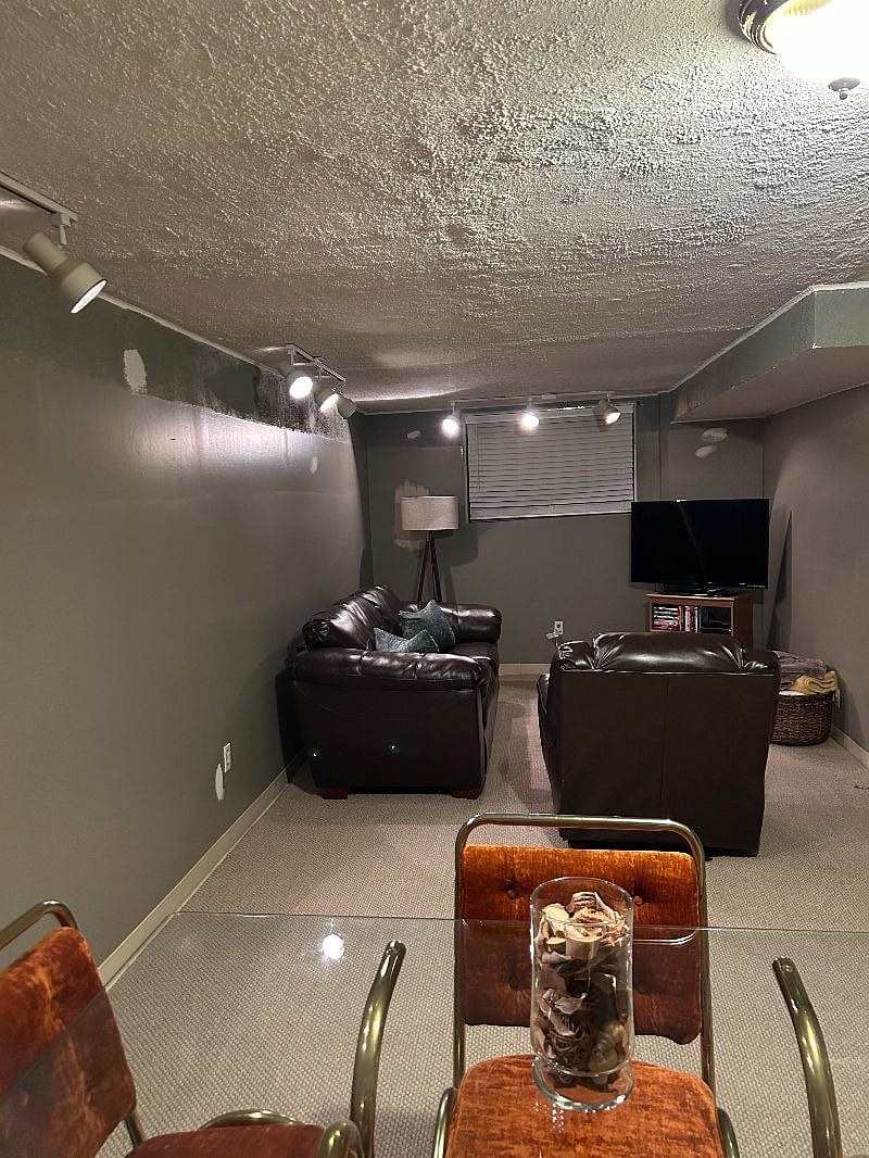 Partial Finished Family Room