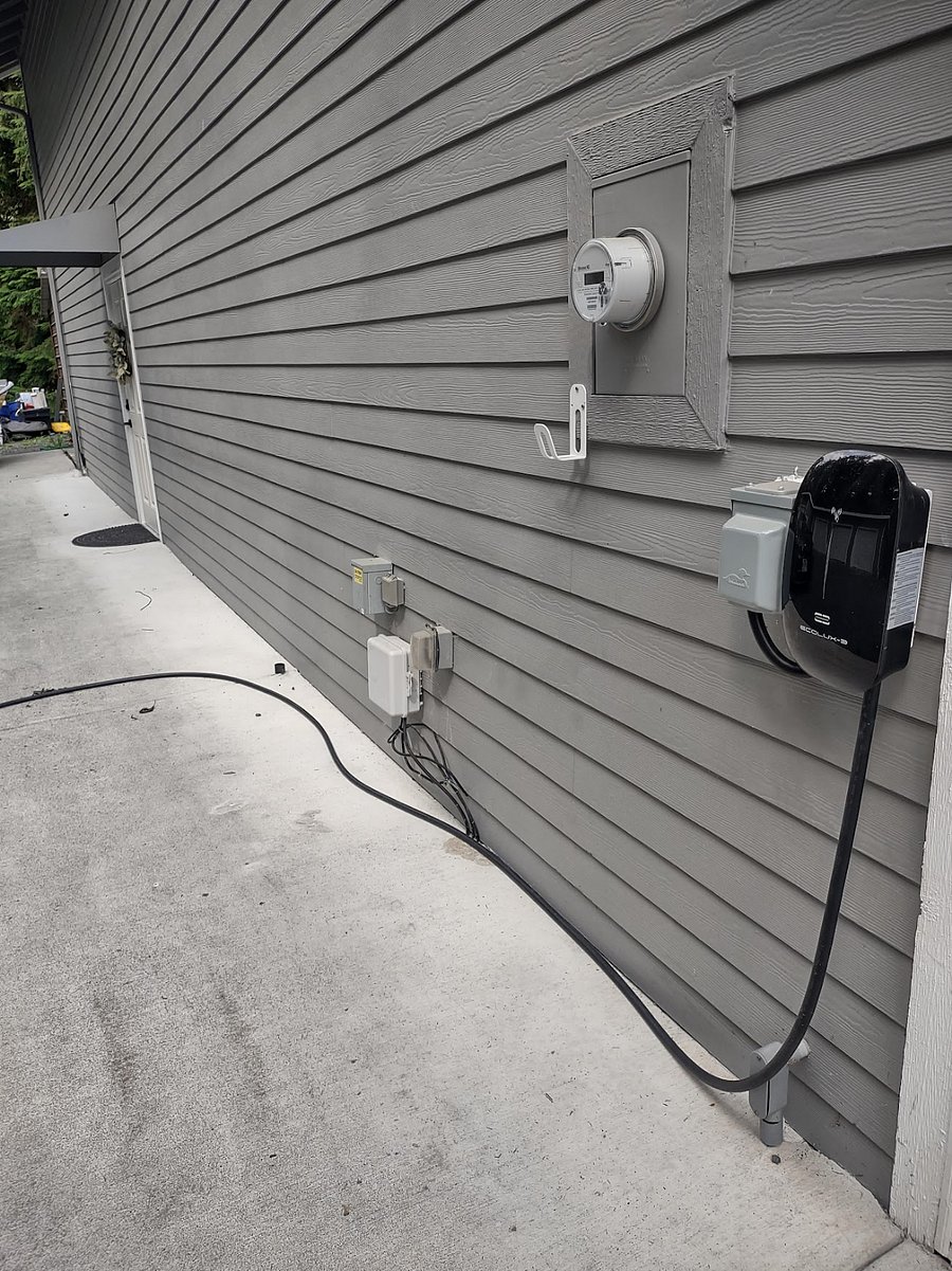 Electric Vehicle Charging Station @ 10 Steps From Entrance Door