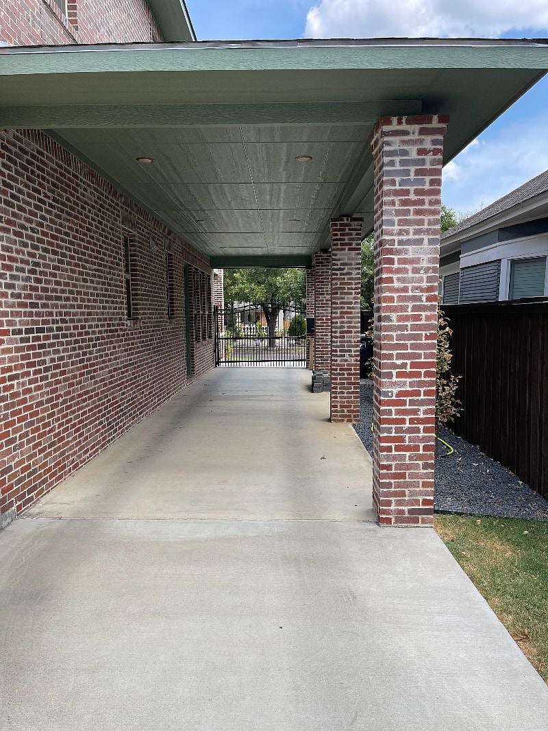 Driveway from Garage Apartment to Street