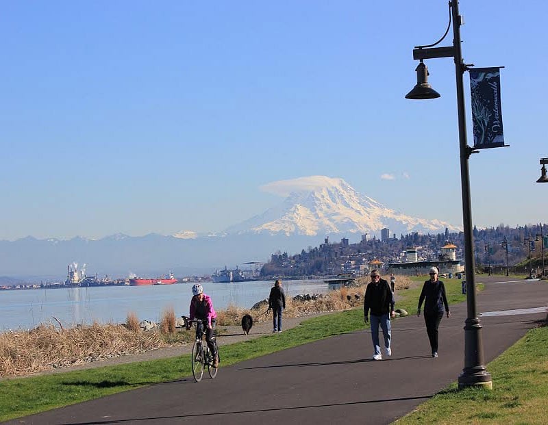 Boardwalk along Ruston Way