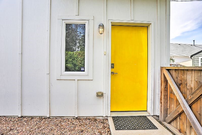 Your private entrance to your apartment.