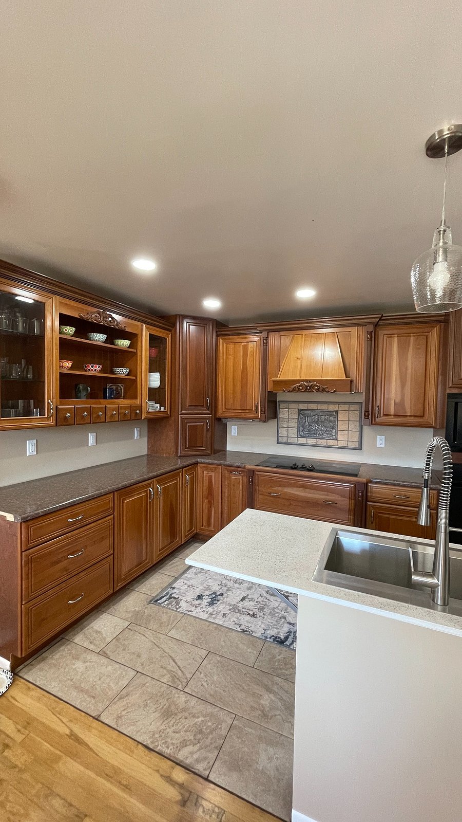 newly remodeled kitchen