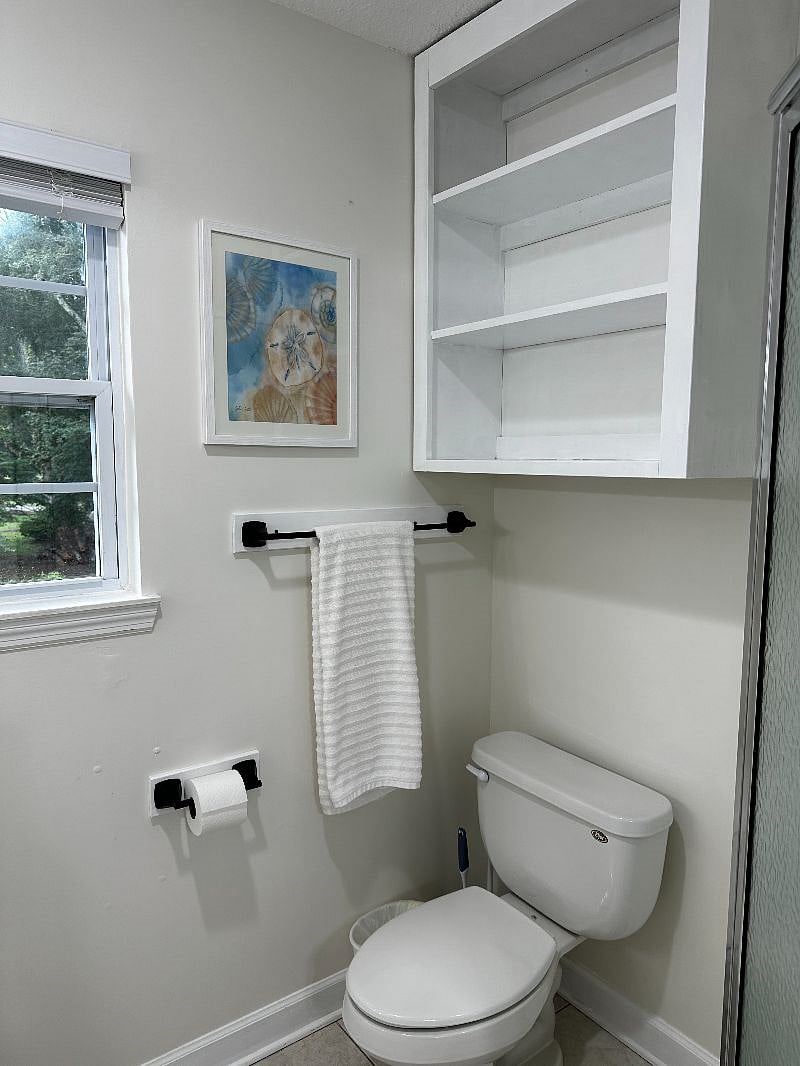 Upstairs restroom