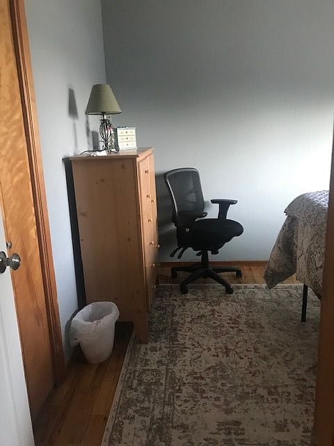 I have an oversize stuffed chair we can move in to the room. This is the dresser.