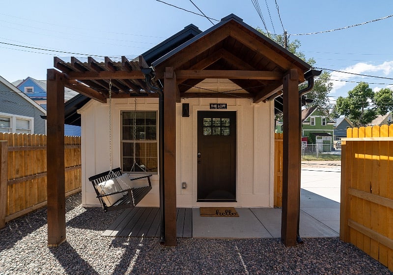 Front porch and entry