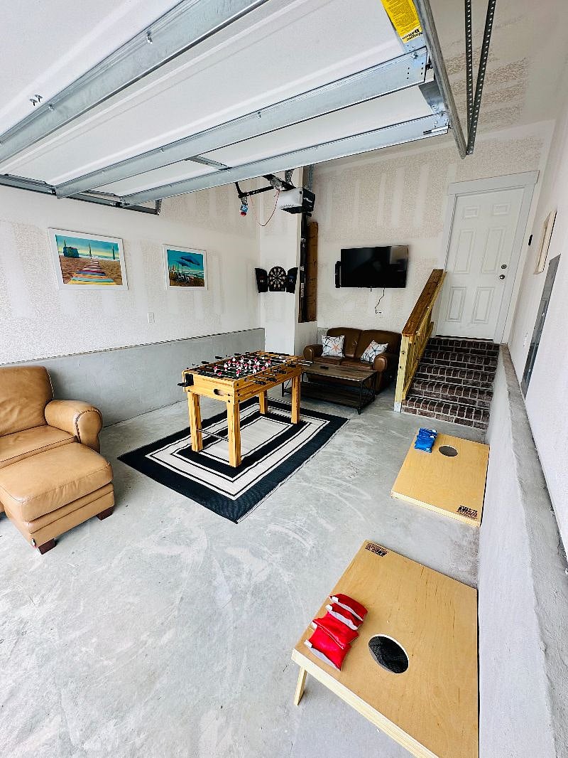Garage Game Room 
