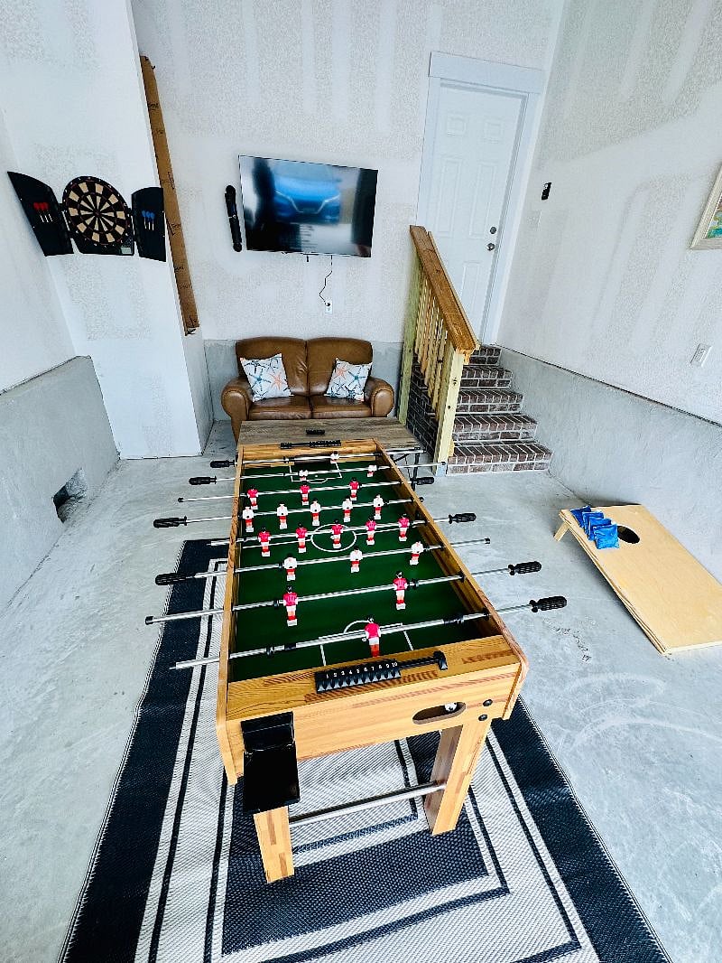 Garage Game Room 