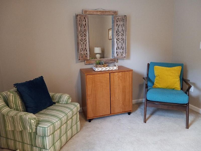 Sitting area in Bedroom