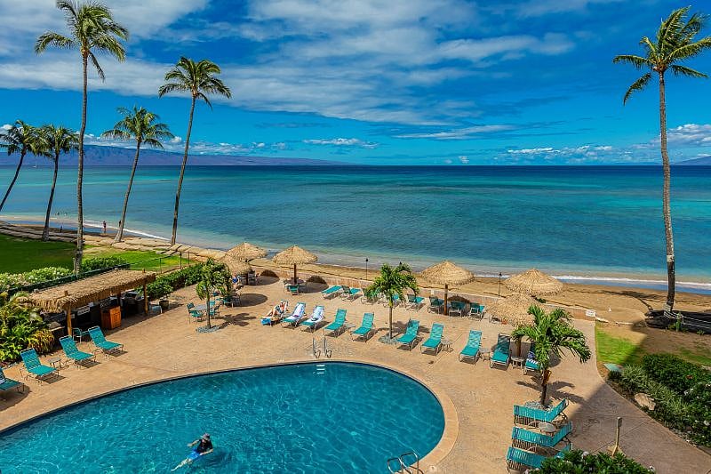 Heated oceanfront pool