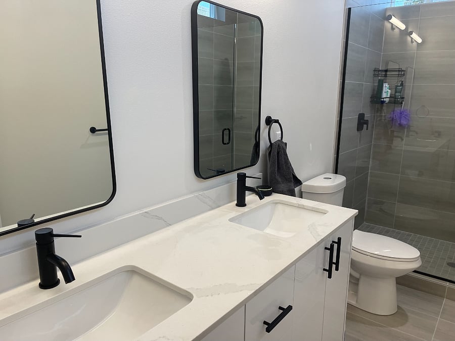 Master bathroom