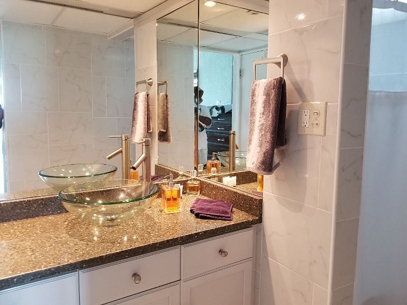 Master bathroom 