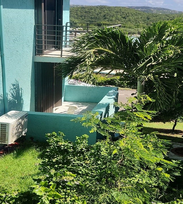 Private balcony