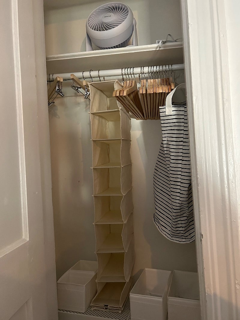 One of the closets