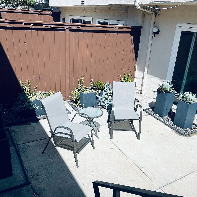 Outside patio