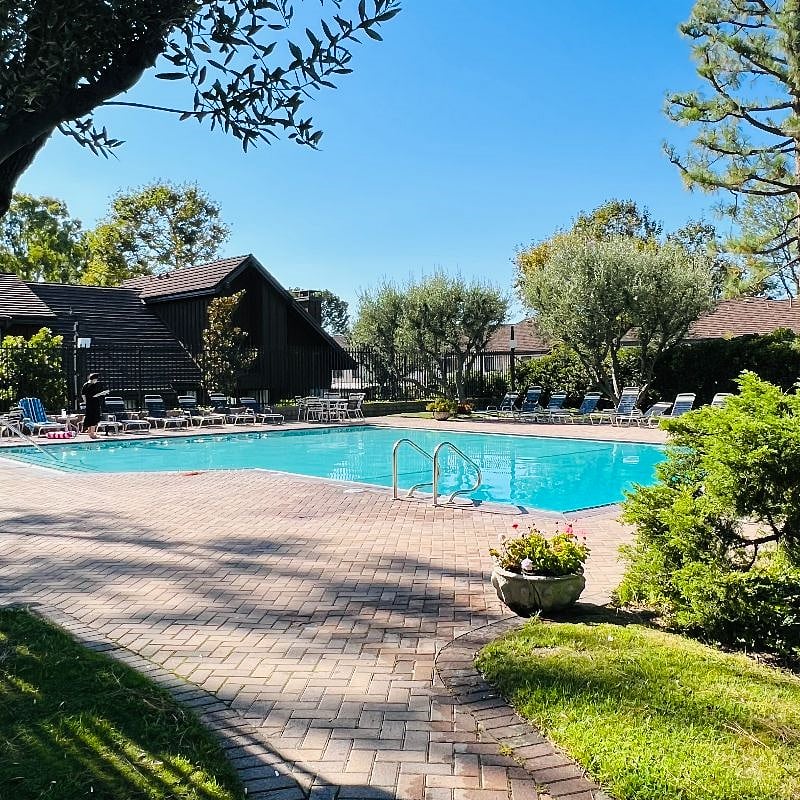 Swimming pool with club house