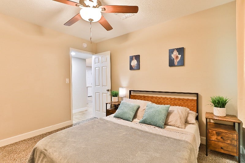 Bedroom # 3 with queen size bed