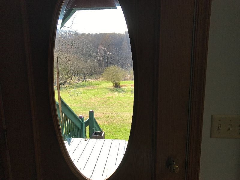 view from front porch