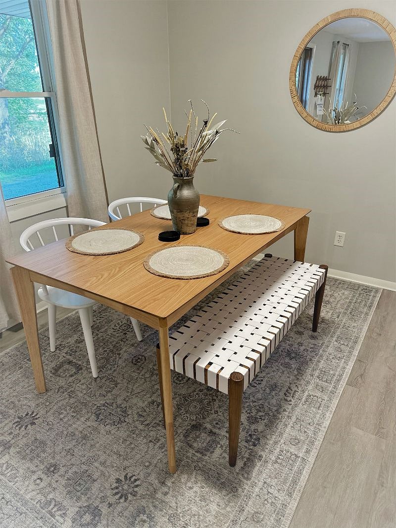 6 person dining table
