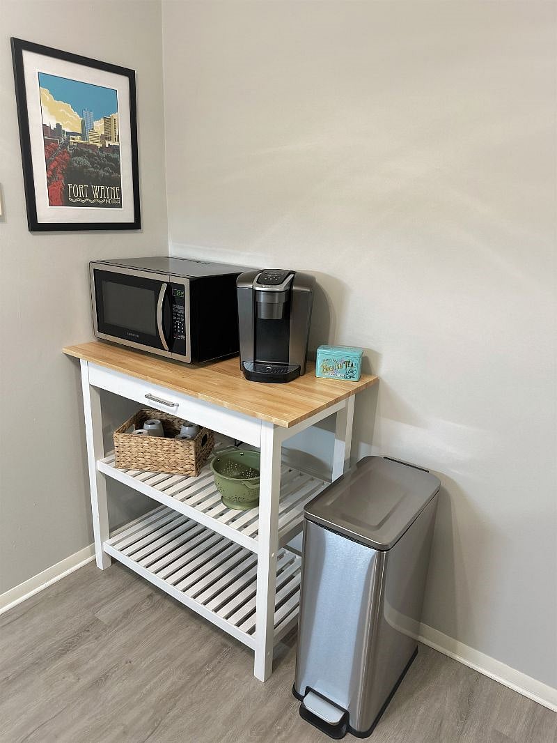 Coffee bar/storage