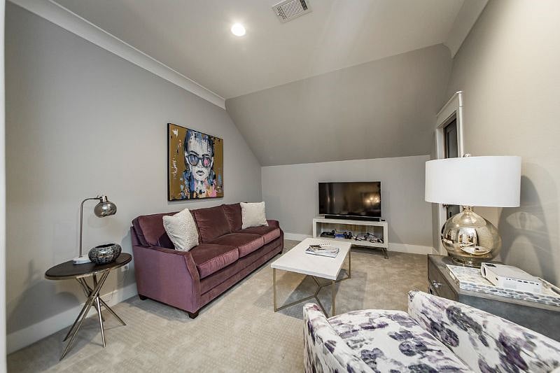 Sitting area upstairs