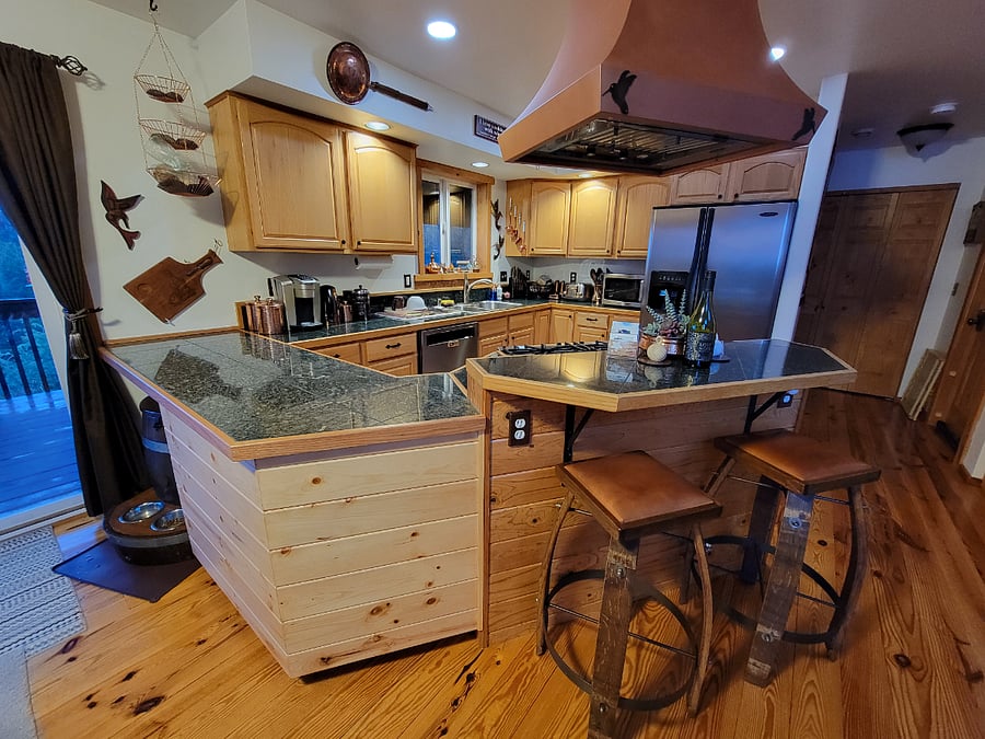 Shared fully equipped kitchen