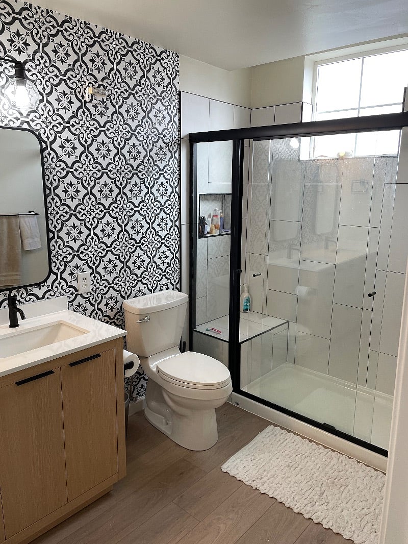 Master bathroom