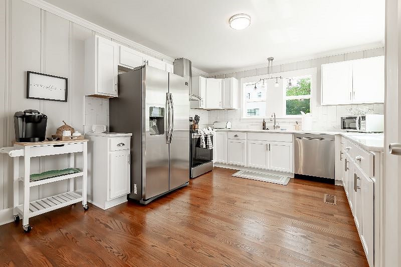 Kitchen with Coffee Bar