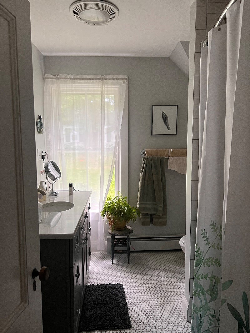 Shared bathroom