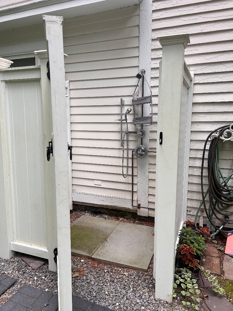 Outdoor shower