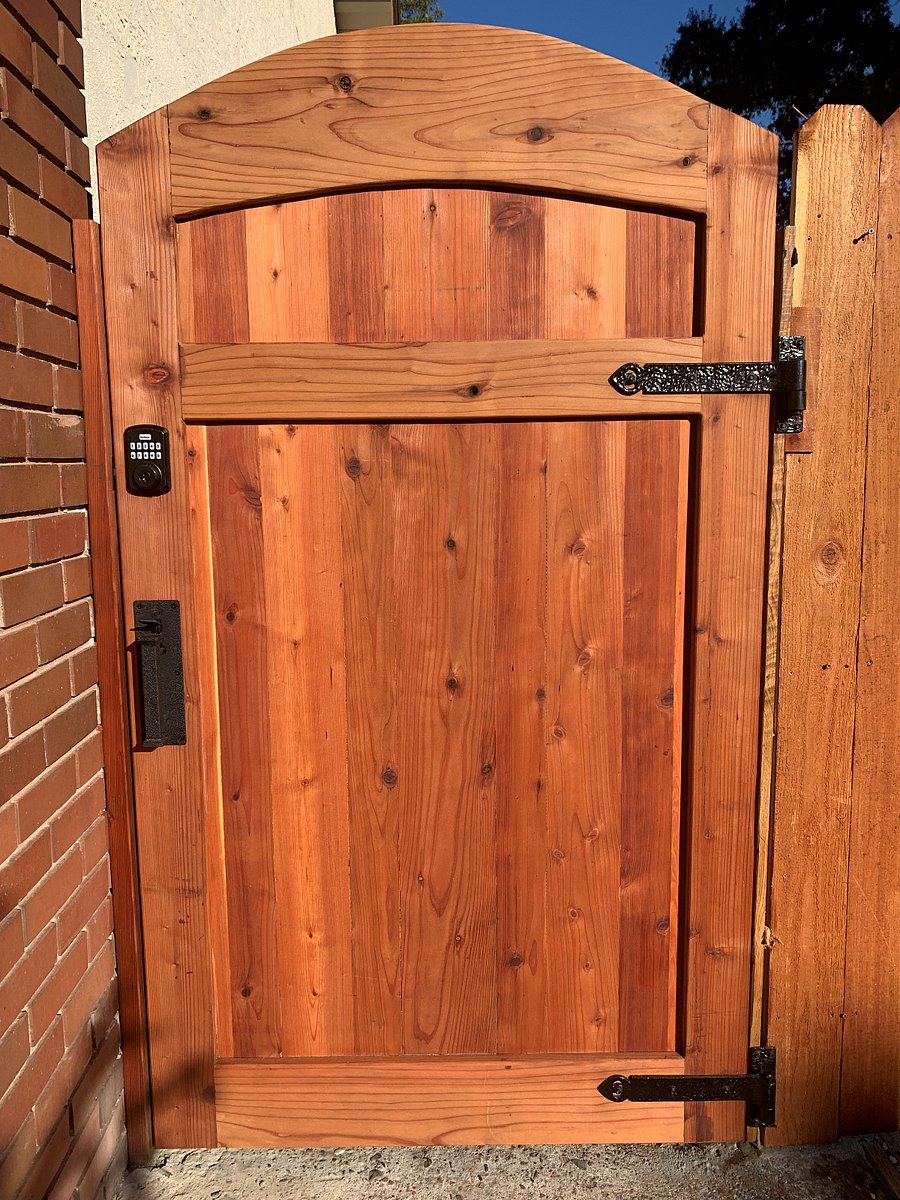Keyless Entry Gate to Cottage
