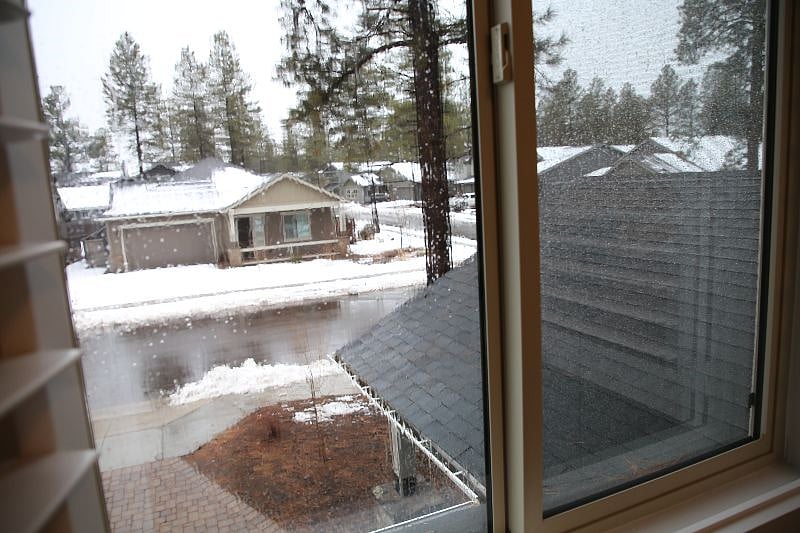 Winter view from bedroom 2