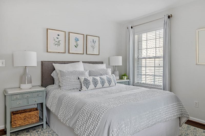 Bedroom 2 - Has large walk-in closet and tub/shower.
