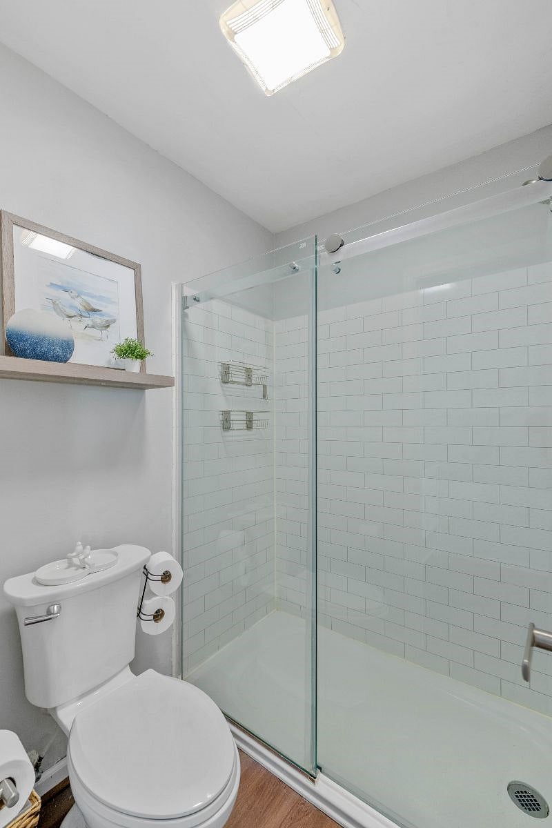 Bedroom 1 - Walk-in Shower and Toilet
