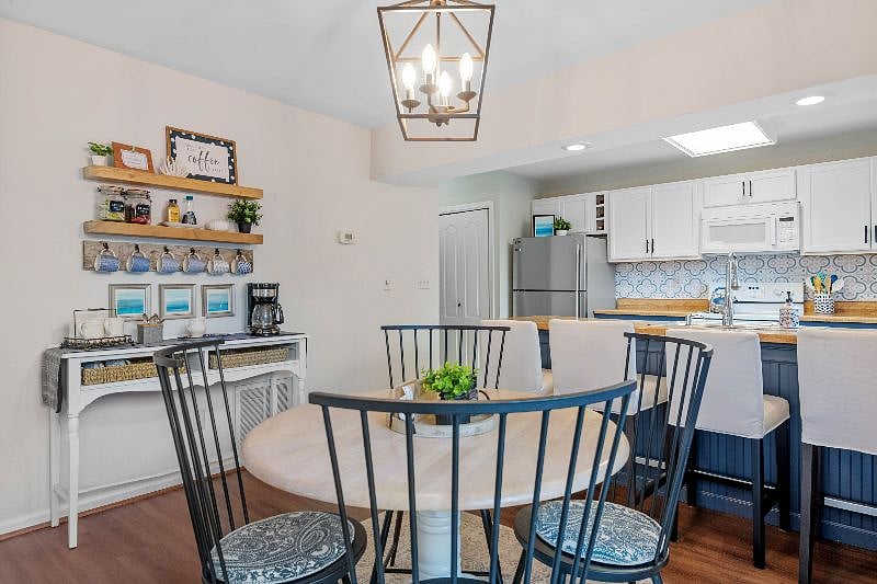 Dining Area with Coffee Bar