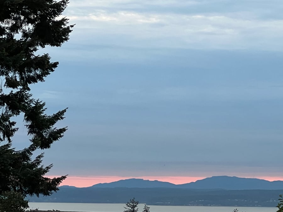 Puget Sound and Olympic Mountains