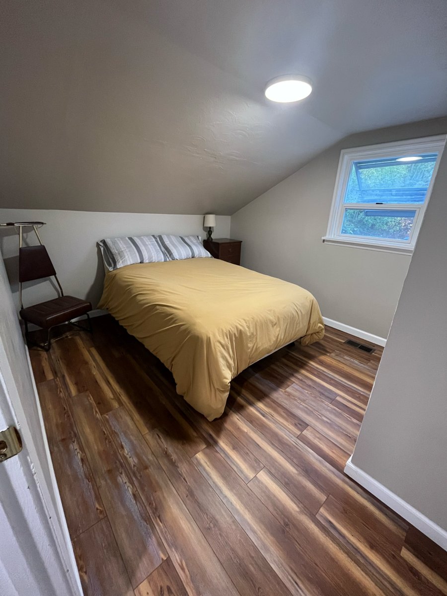 First bedroom with full size bed