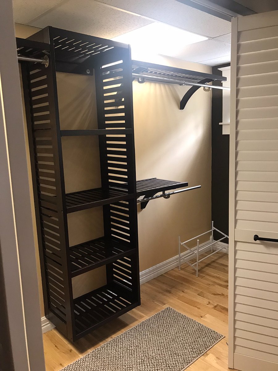 Closet in Master bedroom