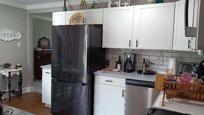  kitchen with toaster oven, and coffee maker
