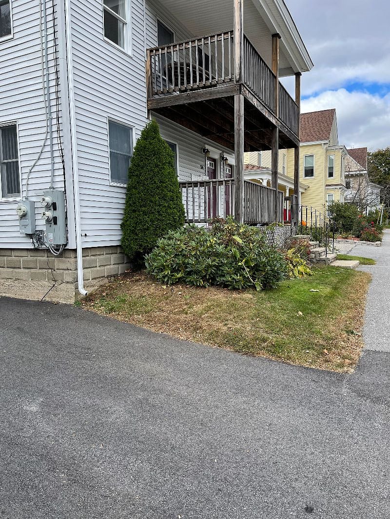 First floor front porch