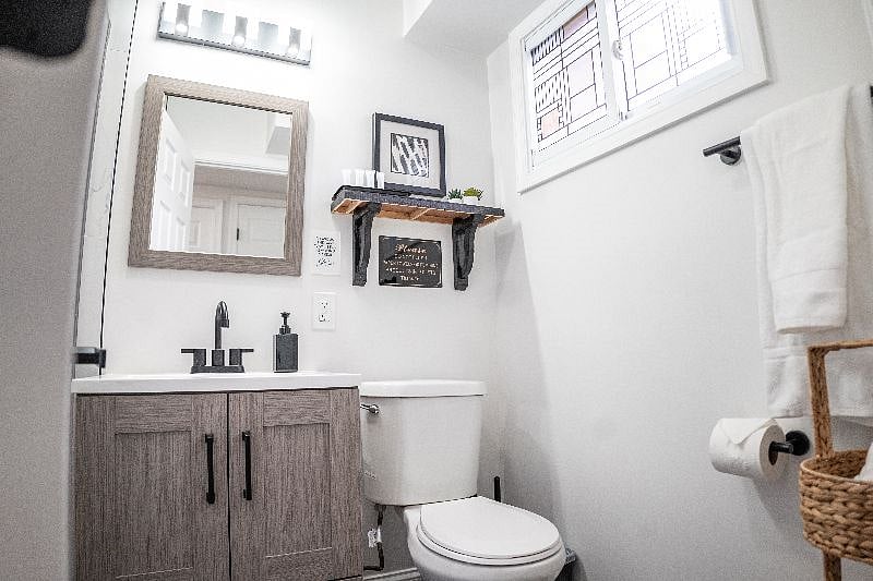 Hallway Bathroom Shower