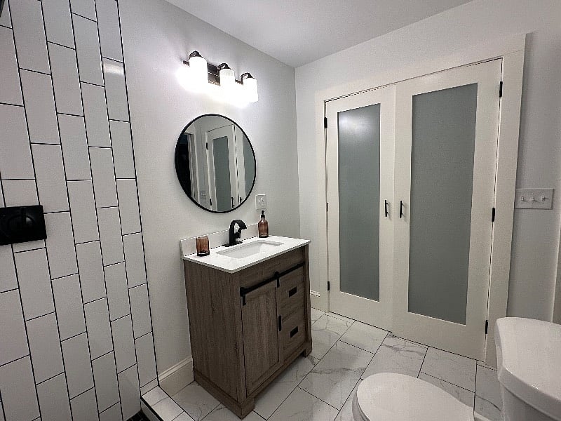 Master Bathroom and closet