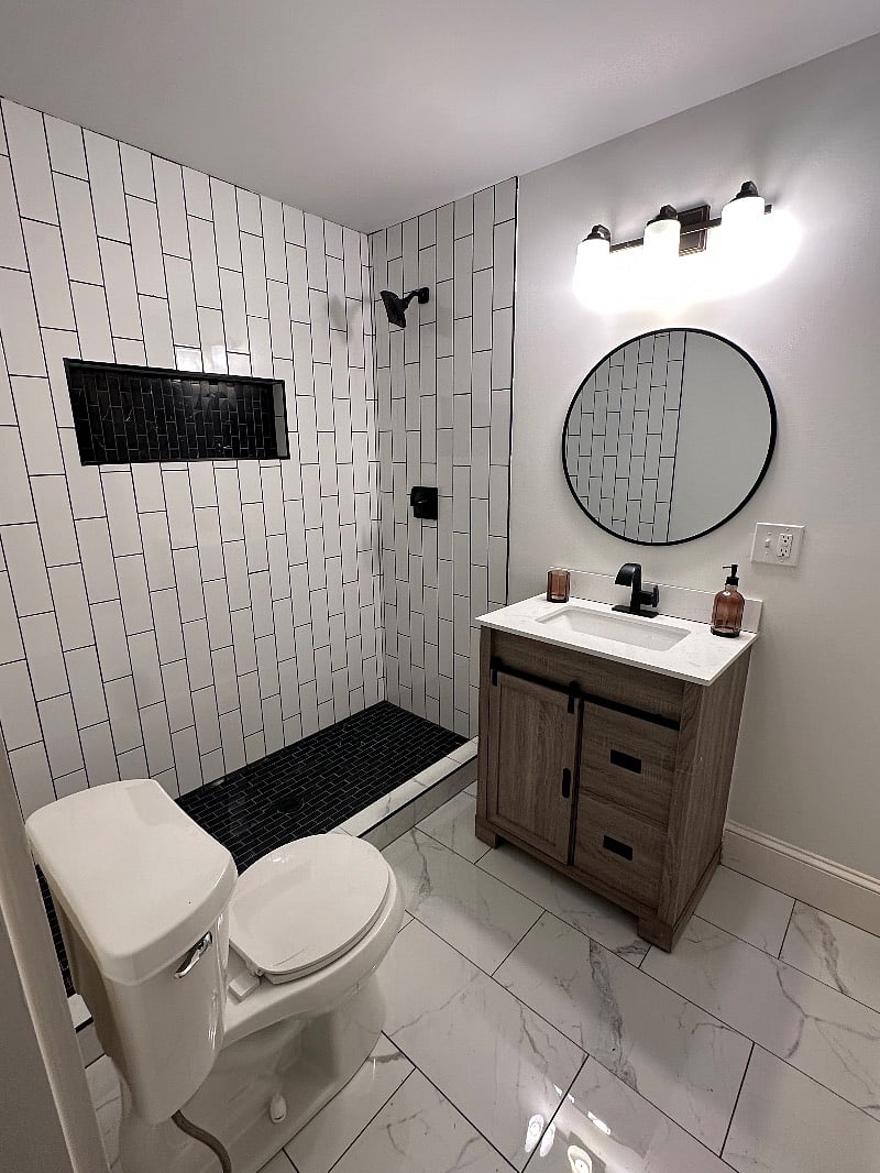 Master bathroom
