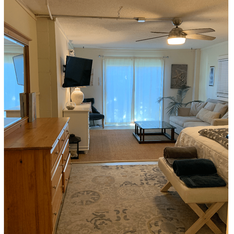 Extra large bedroom with a California King Bed!