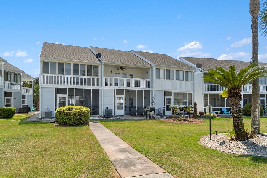 The home is second from the left